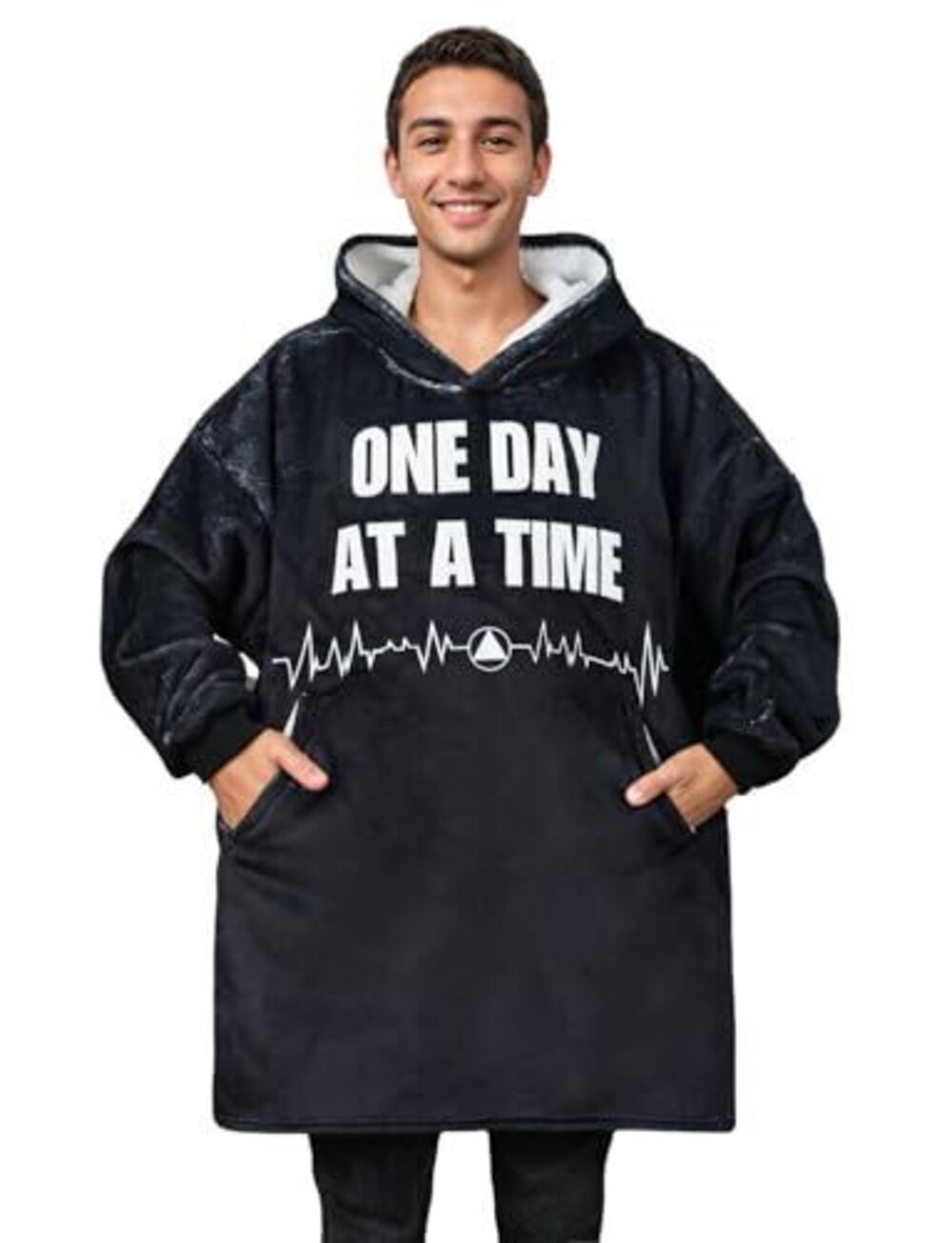 3402 Sober Gifts Sobriety Gifts Addiction Recovery Gifts Wearable Fleece